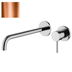 Смеситель для раковины Carlo Frattini Spillo Up F3051NZX9RA, встраиваемый, излив: 25см., внешняя часть, цвет: античная медь Смеситель для раковины Carlo Frattini Spillo Up F3051NZX9RA, встраиваемый, излив: 25см., внешняя часть, цвет: античная медь