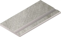 Бордюр 30 x 60 см Italon Climb Rock Bordo Svasato Round, цвет: серый, арт. 620090000382