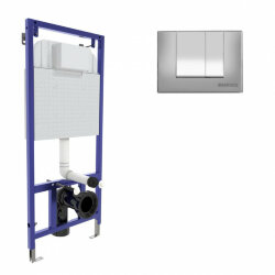 Инсталляция для скрытого монтажа унитаза кнопка s3 глянец Novum Berges арт. 040243