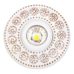 Встраиваемый светильник прованс 4002, Abrasax цвет: белый Встраиваемый светильник прованс 4002, Abrasax цвет: белый