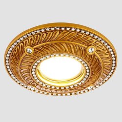 Встраиваемый светильник Desing классика D4468 SB, Ambrella light цвет: бронза Встраиваемый светильник Desing классика D4468 SB, Ambrella light цвет: бронза