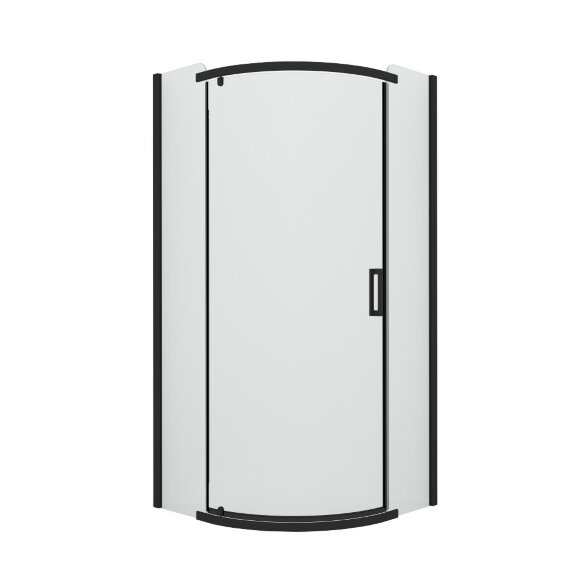 Душевое ограждение 90x90x195 New komfort black New Trendy черный арт. K-0469