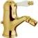 Смеситель однорычажный для биде, на 1 отверстие, с донным клапаном CISAL Arcana Empress цвет: золото арт. EM00055024
