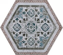 Керамогранит Fuoritono Esagona Fuorimaiolica S/6 1073733 плитка 24х27.7 (Италия) Cir Керамогранит Fuoritono Esagona Fuorimaiolica S/6 1073733 плитка 24х27.7 (Италия) Cir
