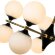 Подвесная люстра, вид современный Mimosa Arte Lamp цвет:  белый - A3649PL-10PB