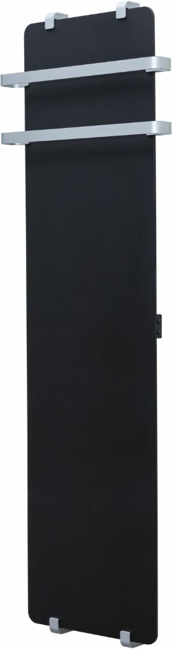 Полотенцесушитель электрический с рейлингом 2.0 и креплением, серебро браш 140x44 Infinity Allen Brau арт. 00325625 Полотенцесушитель электрический с рейлингом 2.0 и креплением, серебро браш 140x44 Infinity Allen Brau арт. 00325625