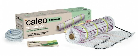 Нагревательный мат 180 вт/м2, 8,0 м2, УП-00000375, Caleo EASYMAT