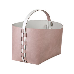 Корзина Helena ADJ Италия, 35x30xH26 цвет: пепельная роза (устричный) арт. 3626.07/02 Корзина Helena ADJ Италия, 35x30xH26 цвет: пепельная роза (устричный) арт. 3626.07/02