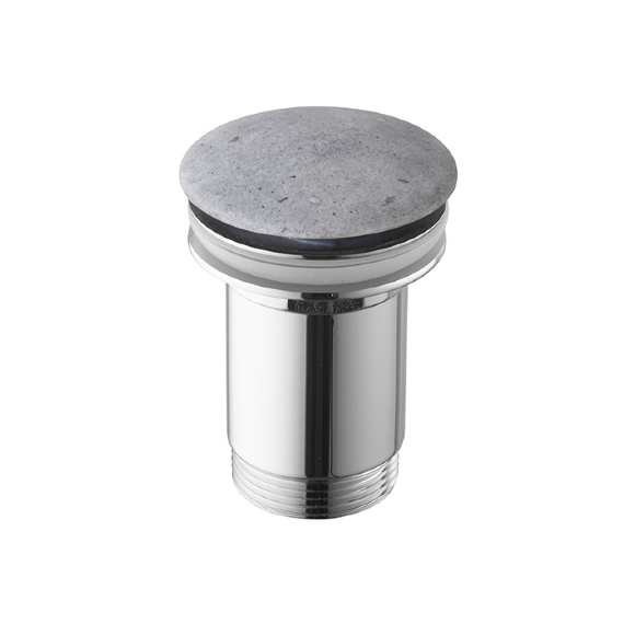 Донный клапан Noken (кнопка-клик) без перелива, цвет Acero Concrete - N359323147