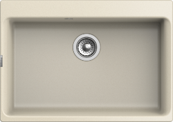 Кухонная мойка Axel 730x520, 1 чаша, Rivelato, Х-70 beige scuro цвет: бежевый