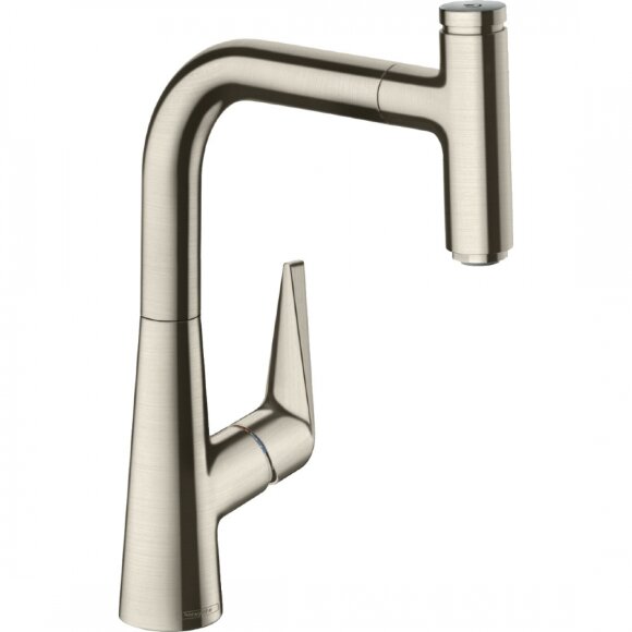Смеситель для кухни, 73852800 Talis Select Hansgrohe, цвет: m5115-h220 сталь