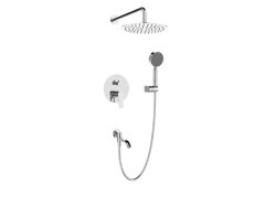 BelBagno Встраиваемый душевые комплекты глянцевый хром, однорычажный, ANCONA, арт. ANCONA-VDSET-CRM BelBagno Встраиваемый душевые комплекты глянцевый хром, однорычажный, ANCONA, арт. ANCONA-VDSET-CRM