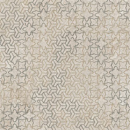 Керамогранит 60 x 60 см Vitra Quarstone Декор "Пэчворк", цвет: бежевый матовый арт. K951843R
