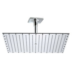 Верхний душ 500x400 мм, потолочный кронштейн 150 мм BOSSINI Rectangular арт. H29608.030 цвет: хром Верхний душ 500x400 мм, потолочный кронштейн 150 мм BOSSINI Rectangular арт. H29608.030 цвет: хром