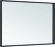 Зеркало 120 см Liberty Allen Brau 1.330017.BB цвет: черный браш