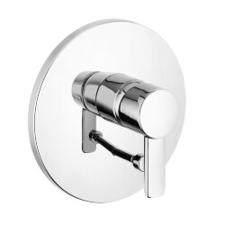 Встраиваемый смеситель для ванны и душа, хром глянцевый, ZENTA Kludi арт. 386500575