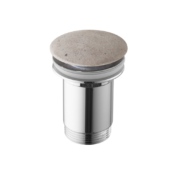 Донный клапан Noken (кнопка-клик) без перелива, цвет Caliza Concrete - N359323150