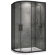 Душевой уголок Schwarzer Diamant 1100x800мм, Черный, ABBER арт. AG01118B
