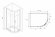Душевой уголок Schwarzer Diamant 1100x800мм, Черный, ABBER арт. AG01118B