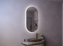 Зеркало в тонкой раме Miralls Ameli Extra, арт. AmeliExtra50х100silver Зеркало в тонкой раме Miralls Ameli Extra, арт. AmeliExtra50х100silver