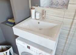 Раковина "Komfort silk" 590х495 Эстет, белый арт. ФР-00014940 Раковина "Komfort silk" 590х495 Эстет, белый арт. ФР-00014940