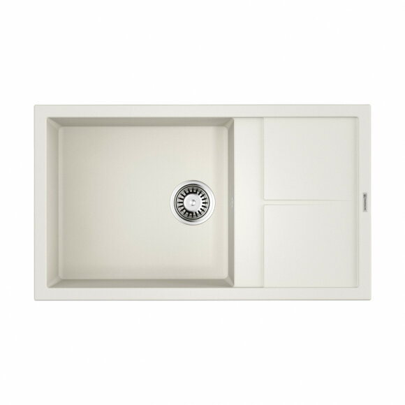 Кухонная мойка Sumi 86-WH Omoikiri 4993649 цвет: белый