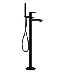 Напольный смеситель для ванны (черный матовый) Remer Infinity I08NO