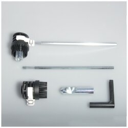 Скрытый крепёж для подвесного унитаза или биде GSI SPARES Хром, арт. FISR2