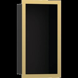 Hansgrohe настенный короб с цветом корпуса и дизайнерской рамой, 30х15х10 см, XtraStoris Individual, глянцевое золото арт. 56095990 Hansgrohe настенный короб с цветом корпуса и дизайнерской рамой, 30х15х10 см, XtraStoris Individual, глянцевое золото арт. 56095990