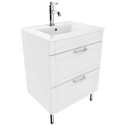 Тумба с раковиной Iddis 60 белая арт. OXF60W0i95K Тумба с раковиной Iddis 60 белая арт. OXF60W0i95K