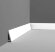 Плинтус гибкий из дюрополимера SX179F Modern Бельгия цвет: Белый