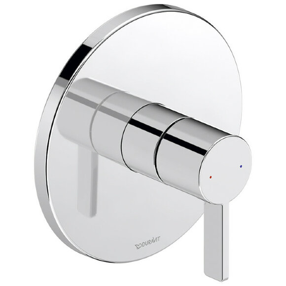Внешняя часть встраиваемого смесителя для ванны и душа DURAVIT - DE4210012010