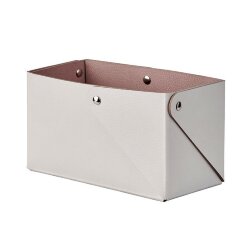 Коробочка MIU для чайных пакетов ADJ Италия, 7x17xH8 цвет: устричный (пепельная роза) арт. 0050.02/07 Коробочка MIU для чайных пакетов ADJ Италия, 7x17xH8 цвет: устричный (пепельная роза) арт. 0050.02/07