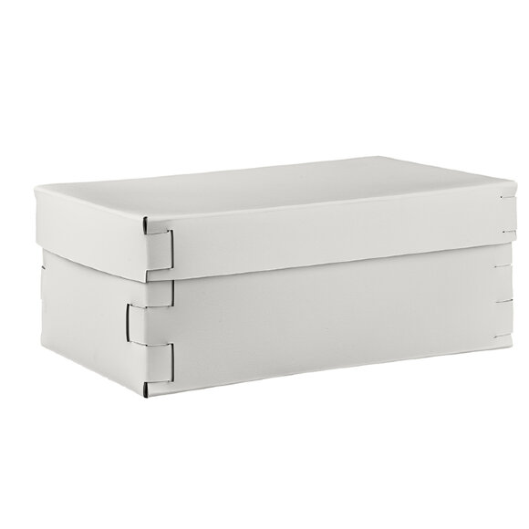 Коробка Snob ADJ Италия, 32x20xH13,5 цвет: белый (панна котта) арт. 3220.10/16