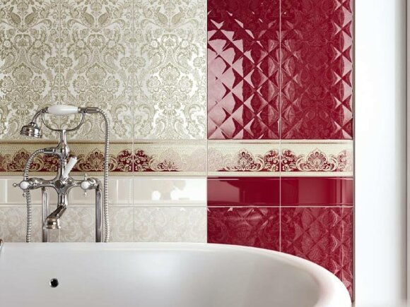 BDA003R Керамический бордюр 30x12 Даниэли красный глянцевый обрезной в Москве BDA003R Керамический бордюр 30x12 Даниэли красный глянцевый обрезной в Москве