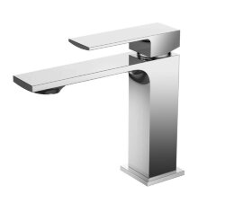 однорычажный смеситель для раковины без донного клапана, белый, Bold AQG - 01BOL100BL однорычажный смеситель для раковины без донного клапана, белый, Bold AQG - 01BOL100BL