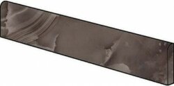 Плинтус Atlas Concorde Russia Supernova Onyx Black Agate Battiscopa 610130000298 7,2x60