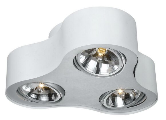 Потолочный светильник, вид хай-тек Cliff Arte Lamp цвет:  белый - A5643PL-3WH