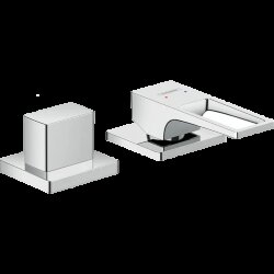 Hansgrohe смеситель для ванны на 2 отверстия, Metropol, глянцевый хром арт. 74548000 Hansgrohe смеситель для ванны на 2 отверстия, Metropol, глянцевый хром арт. 74548000