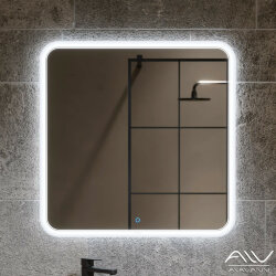 Зеркало с подсветкой Anna 800*800*30, ALAVANN арт. 00000007203\1 Зеркало с подсветкой Anna 800*800*30, ALAVANN арт. 00000007203\1