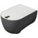 Унитаз подвесной безободковый, сиденье на выбор, ARTCERAM The One - THV001 15 00 grigio oliva, цвет: Серый