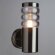 Уличный настенный светильник, вид современный Portico SS Arte Lamp цвет:  серебро - A8381AL-1SS