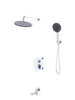 BelBagno Встраиваемый душевые системы глянцевый хром, однорычажный, Marino, арт. MARINO-VDSET-CRM BelBagno Встраиваемый душевые системы глянцевый хром, однорычажный, Marino, арт. MARINO-VDSET-CRM