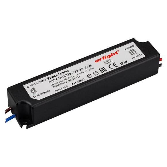 Блок питания  Arlight 018137 цвет: Черный