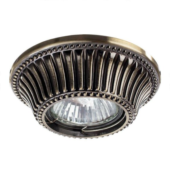 Встраиваемый светильник, вид классика Arena Arte Lamp цвет:  бронза - A5298PL-1AB