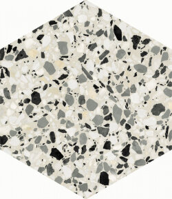 Керамогранит Terrazzo Grey 32x36.8 DNA Tiles арт. УТ-00022299 (123382)