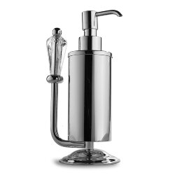 3SC Дозатор для жидкого мыла, настольный,  Boheme цвет: хром арт. BO01DASL