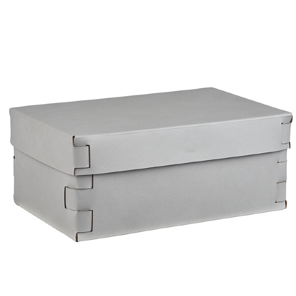 Коробка Snob ADJ Италия, 32x20xH13,5 цвет: устричный (пепельная роза) арт. 3220.02/07