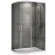 Душевой уголок Schwarzer Diamant 1100x900мм, Хром, ABBER арт. AG01119