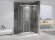 Душевой уголок Schwarzer Diamant 1100x900мм, Хром, ABBER арт. AG01119